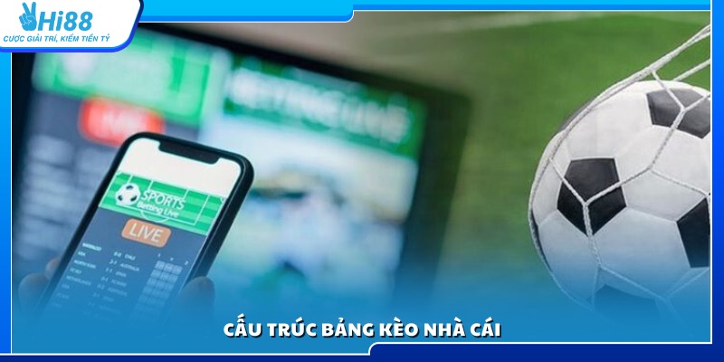 Cấu trúc chi tiết các cột và ký hiệu 
